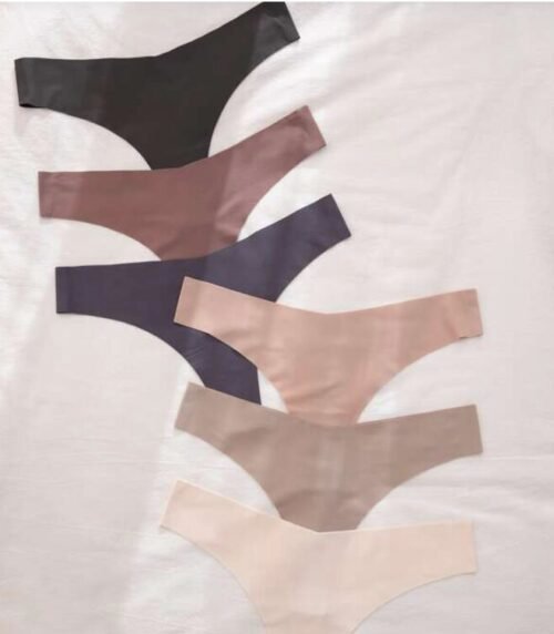 3d189bce-7406-4507-8c54-6dae622257d7.jpg 6pack No Show Panty Set Black/Beige