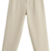 Beige Women Chic Fashion Pants