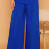 Blue Unity High Waist Wide Leg Pants