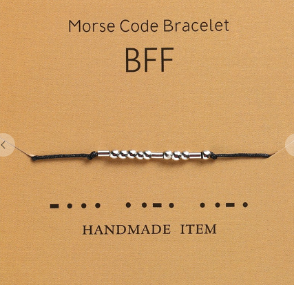 BFF Brecelet Code Morse