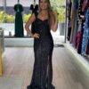 60c36315-b6c1-4157-8077-0af935f127b3.jpeg Black Elegant Off Shoulder Party Maxi Dress
