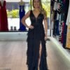Black Maxi Party Dress