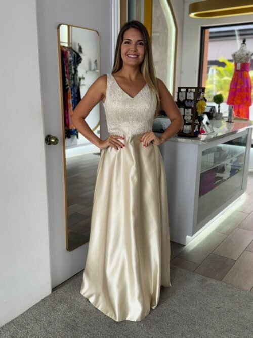 7c4c5d91-eae8-4365-a2db-0c9f7366ca9b.jpeg Contrast Sequin V Neck Sleeveless Maxi Dress