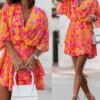 7de507b5-8275-46cb-8ba5-148f46a1011b.png Orange Summer Boho Floral Print Dress
