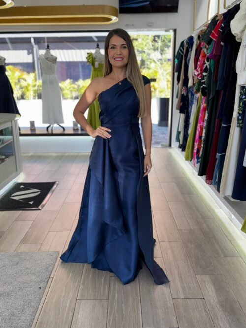 913702b5-40d0-4397-8124-138ff04d6e58.jpeg Navy One Shoulder Elegant Evening Gown