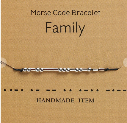Best Bitches Bracelet Code Morse