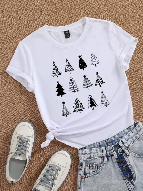 a1ebac50-bd43-47b3-a6c5-9d1e4f310dae.jpeg Christmas Tree Print Tee