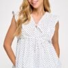 a76bc2da-fe85-4455-90b8-88f886636754.jpg White Dotted Cotton poplin top V neckline