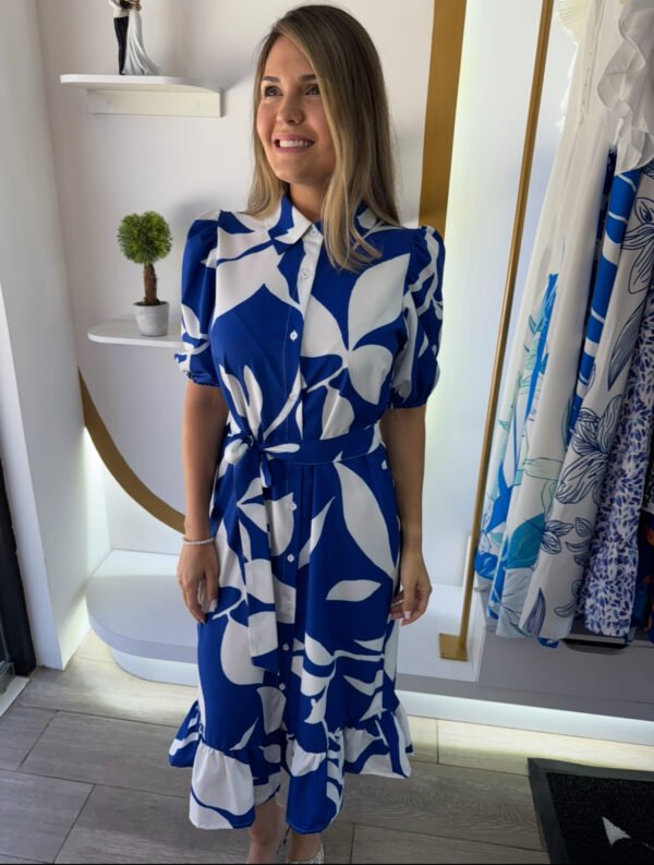 c5992589-2170-4aea-9c25-1627978a215f.jpeg Blue Floral Midi Dress