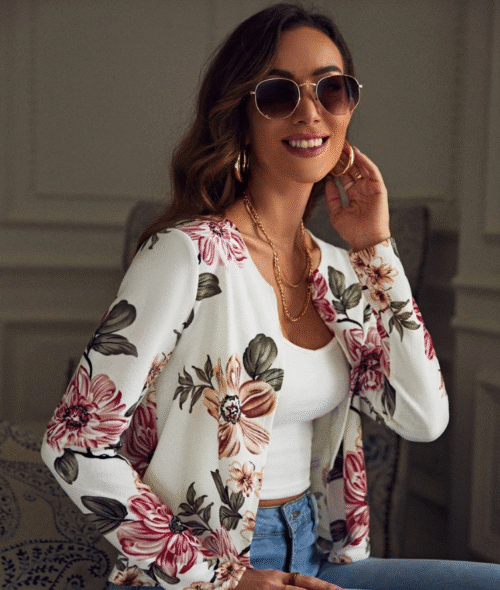 dc532c9c-a94c-4c1f-addb-ec4794d58ca7.png Floral Print Open Front Jacket