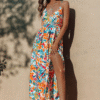Maxi Floral Print Cami Dress